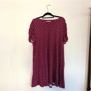 LOFT Outlet Floral Swing Dress - Size XL